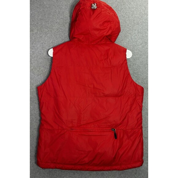 Nike ACG 3 Outer Layer Red Down Puffer Vest Hooded Women’s Small (4-6) Vintage - Picture 8 of 8